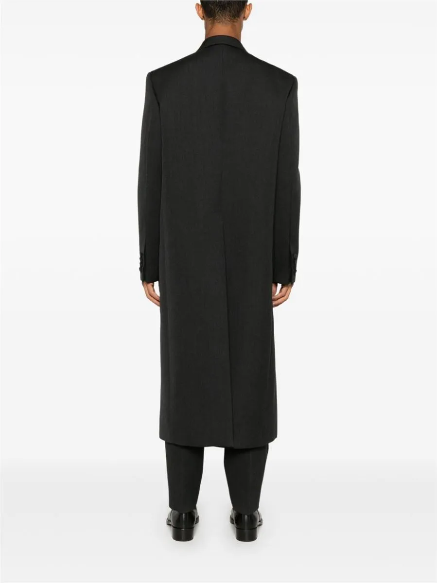 ANCORA EMBROIDERED WOOL COAT