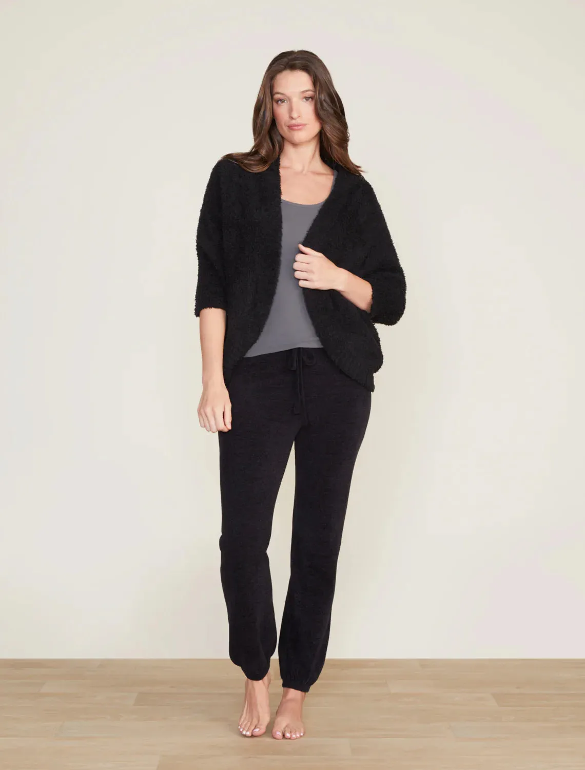 Barefoot Dreams CozyChic® Shrug-Black