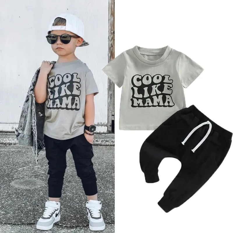 Cool Like Mama T-Shirt & Joggers Set