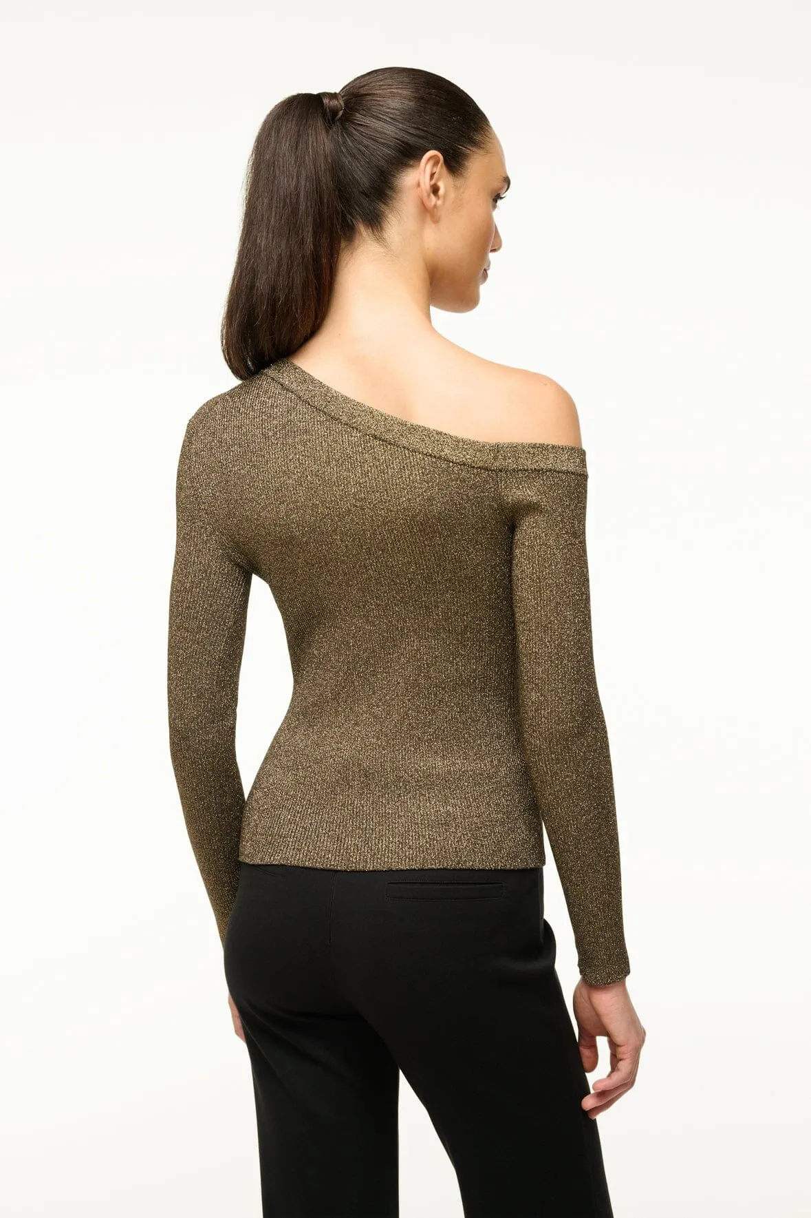 CRAFTSMAN SWEATER | METALLIC GOLD