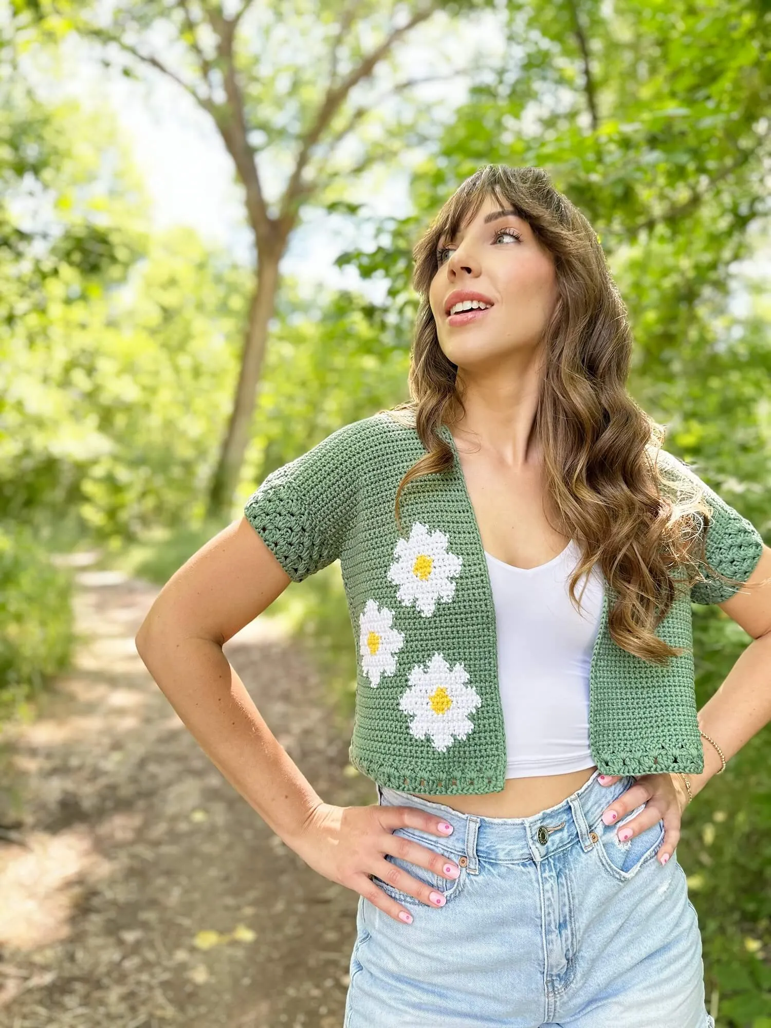 Crochet Kit - Daisy Day Cardigan