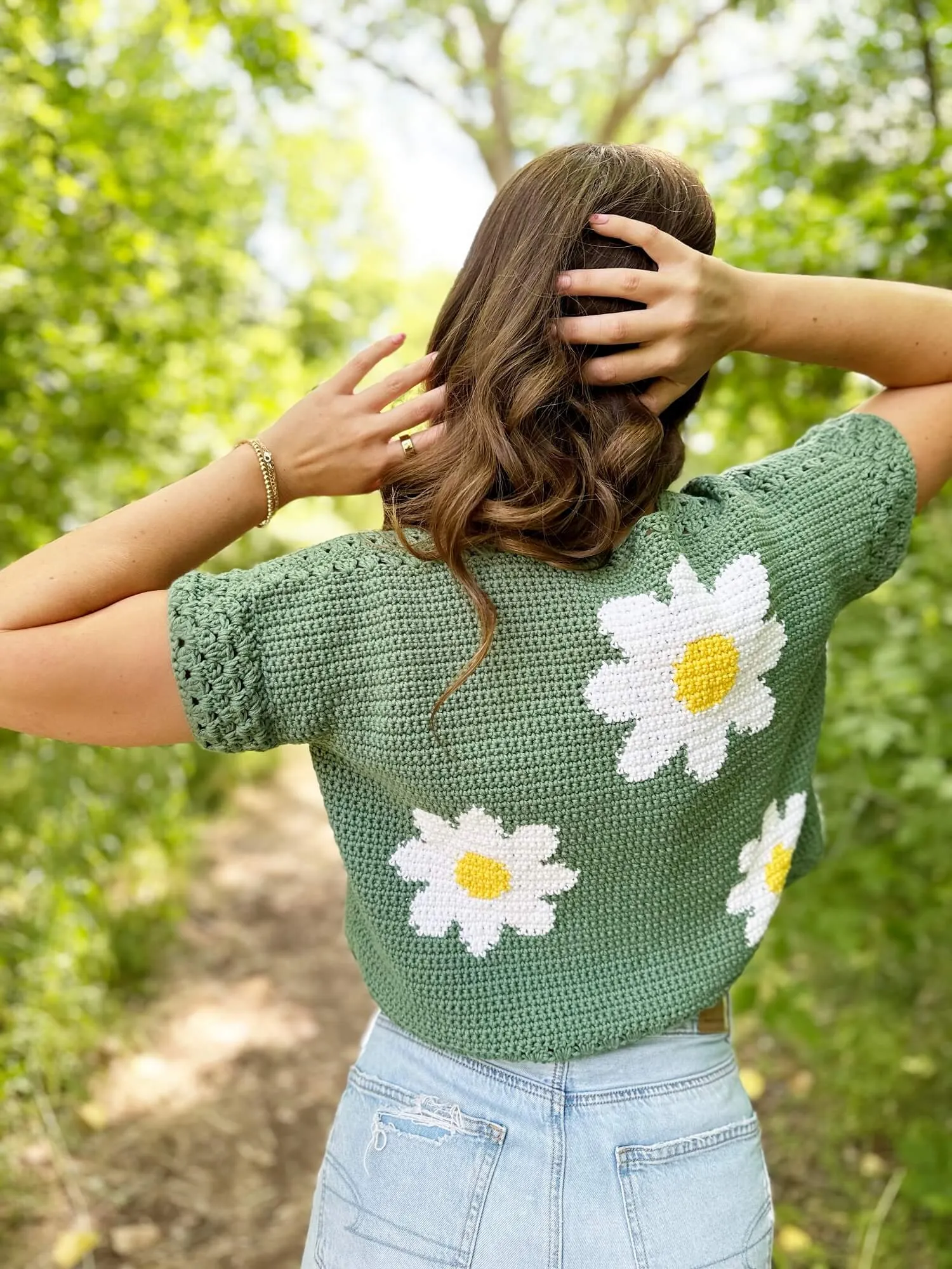 Crochet Kit - Daisy Day Cardigan