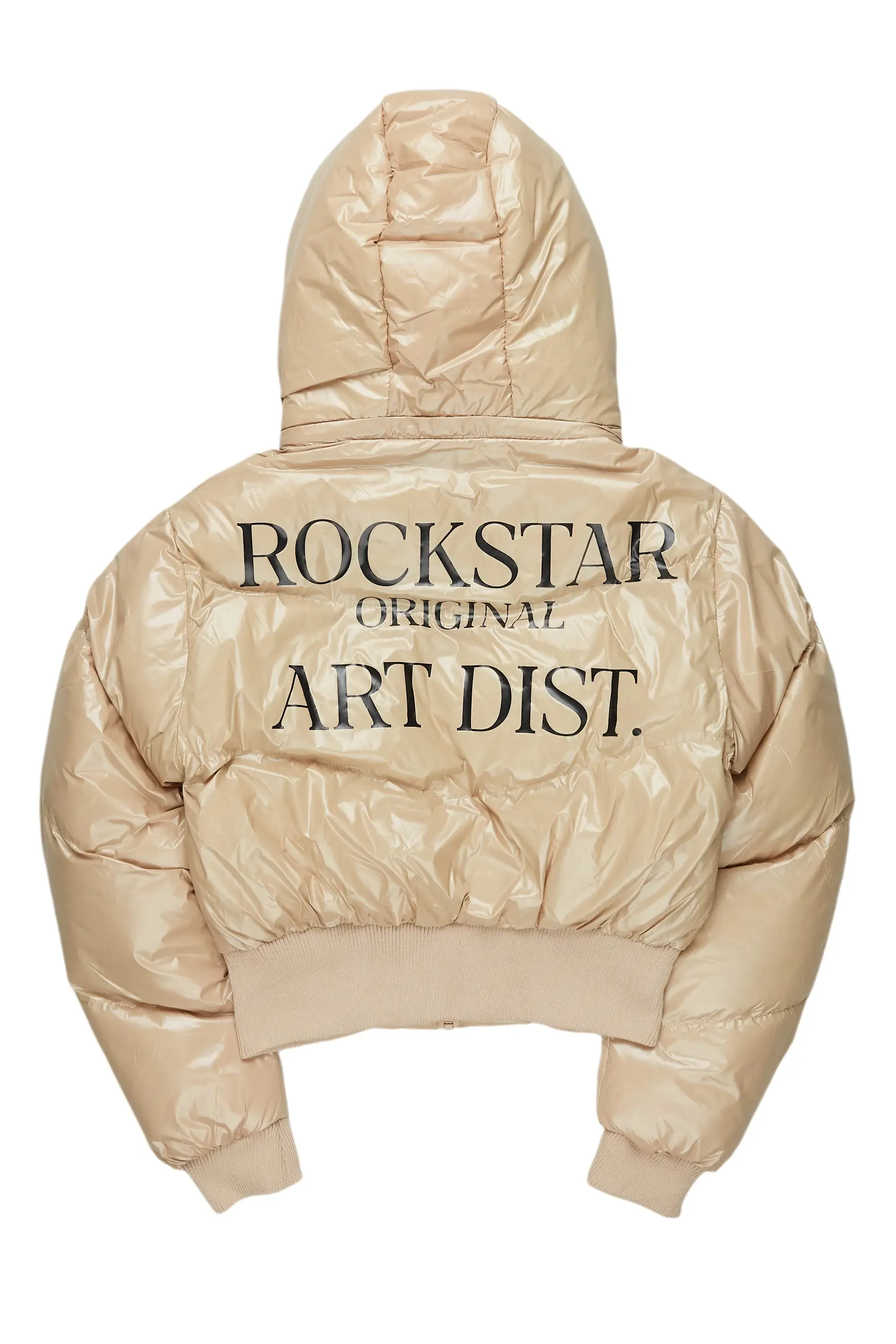 Destina Tan Puffer Jacket