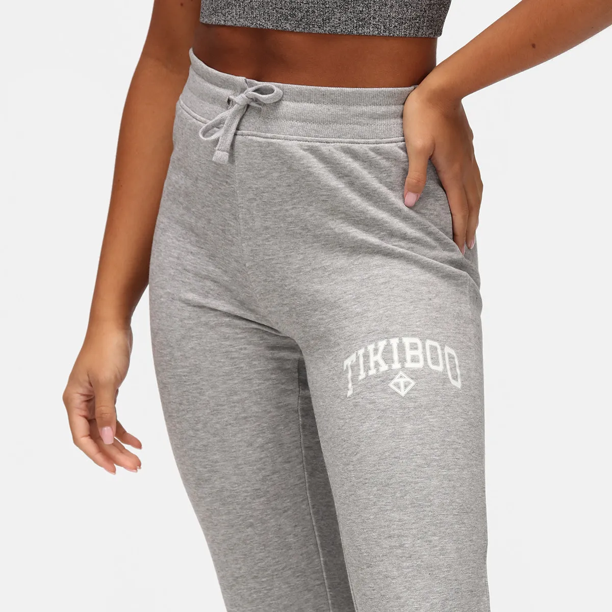 Grey Athleisure Joggers