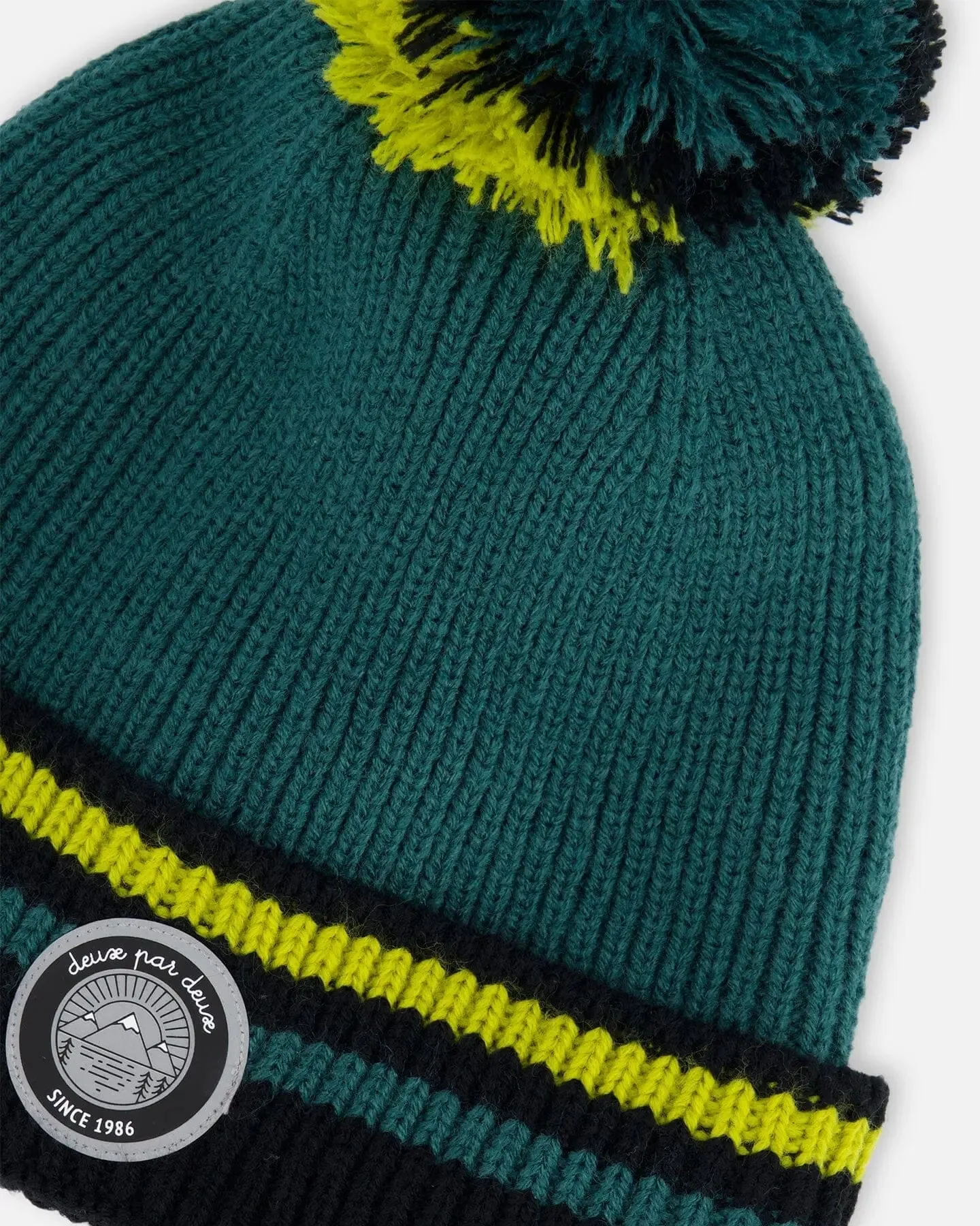 Knit Hat Forest Green