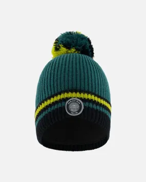 Knit Hat Forest Green