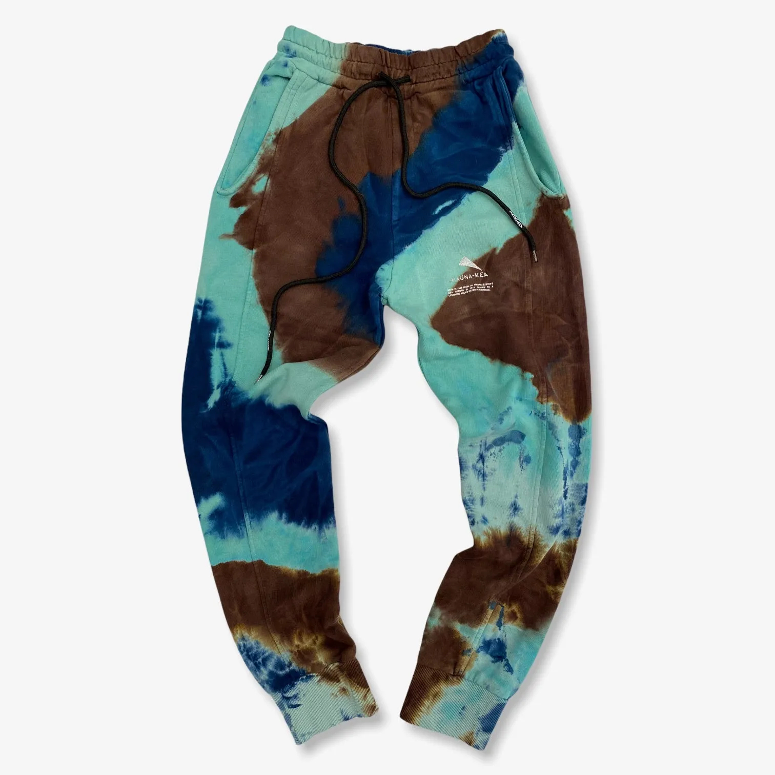 Mauna-kea Multicolor Joggers Green Brown Tie Dye mks227_tlr14