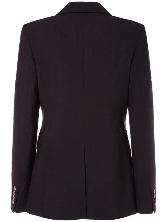 Max Mara   Albero seersucker wool jacket 