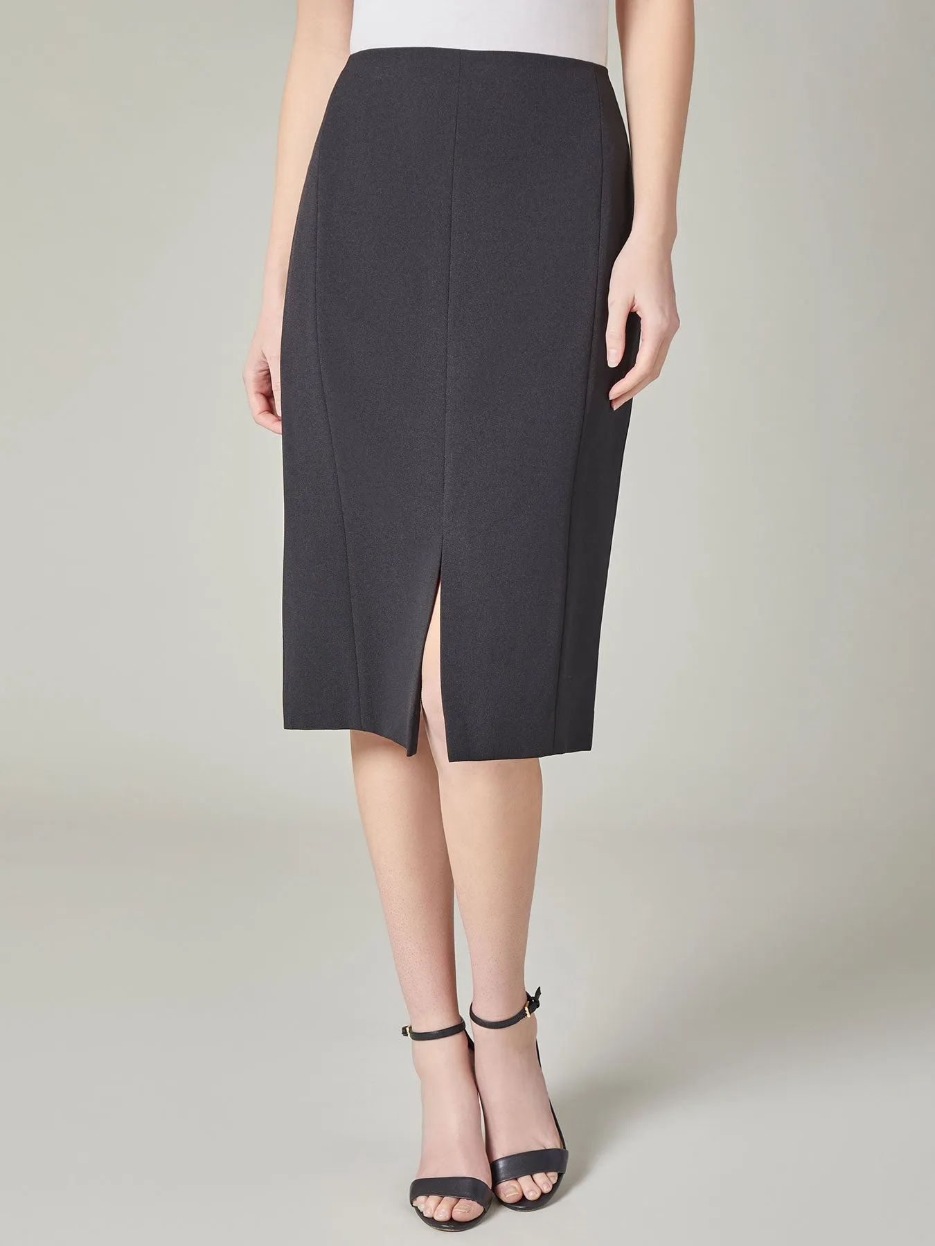 Nell Skirt, Iconic Stretch Crepe