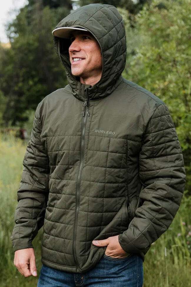 Puffer Jacket - Mallard Green (Oversized)