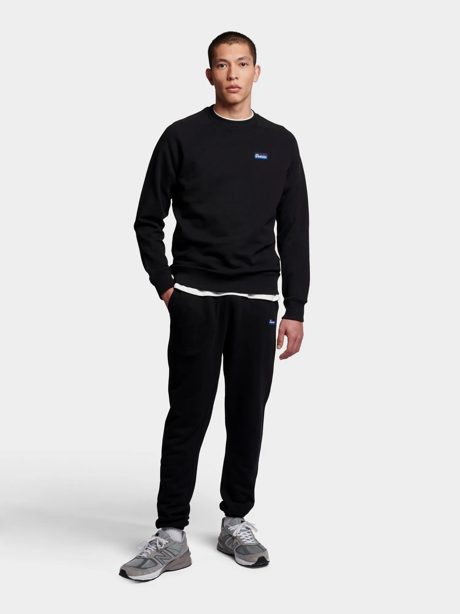 Relaxed Fit Original Logo Joggers in Black