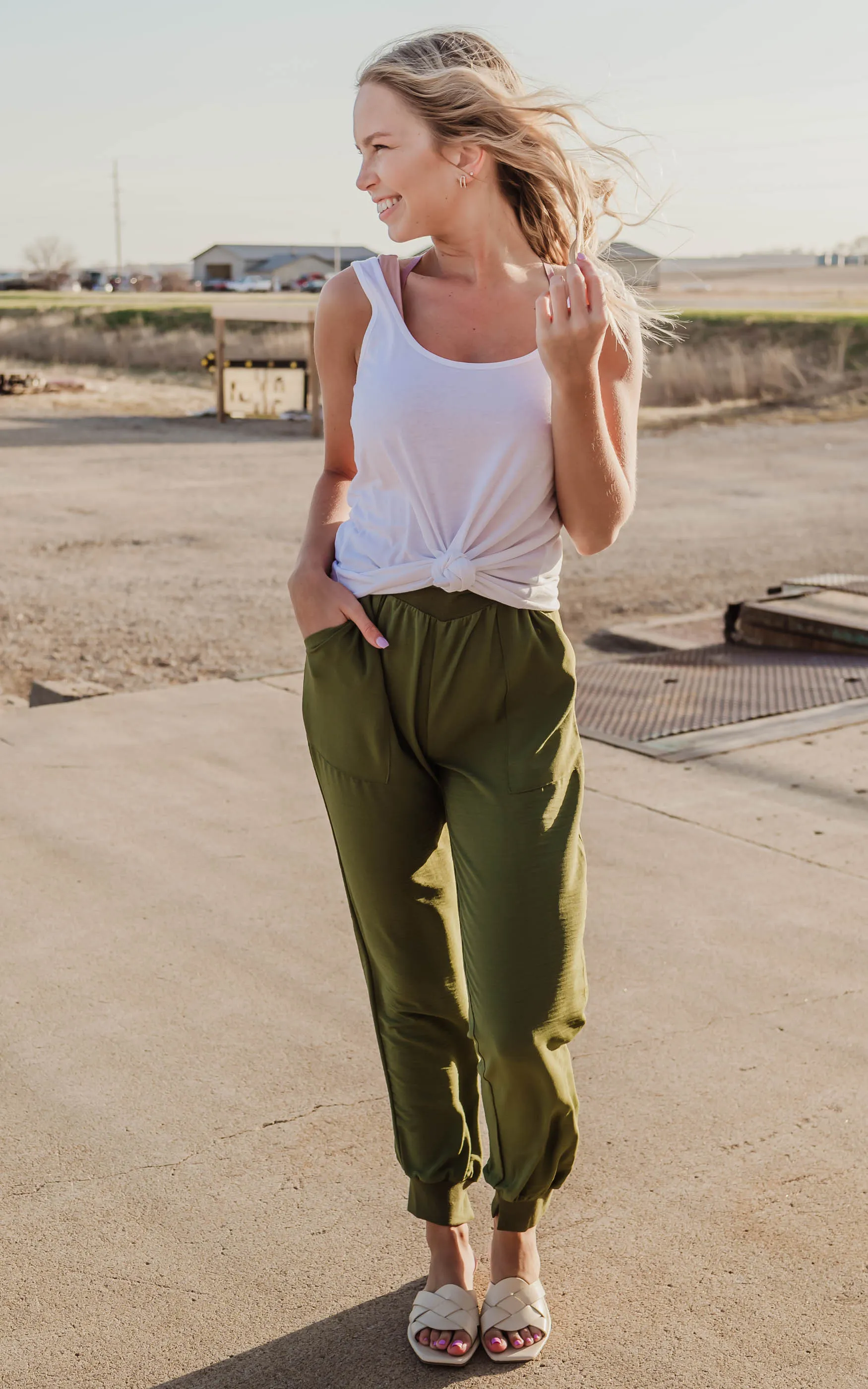 Sara's Steals & Deals Airflow Jogger Pants