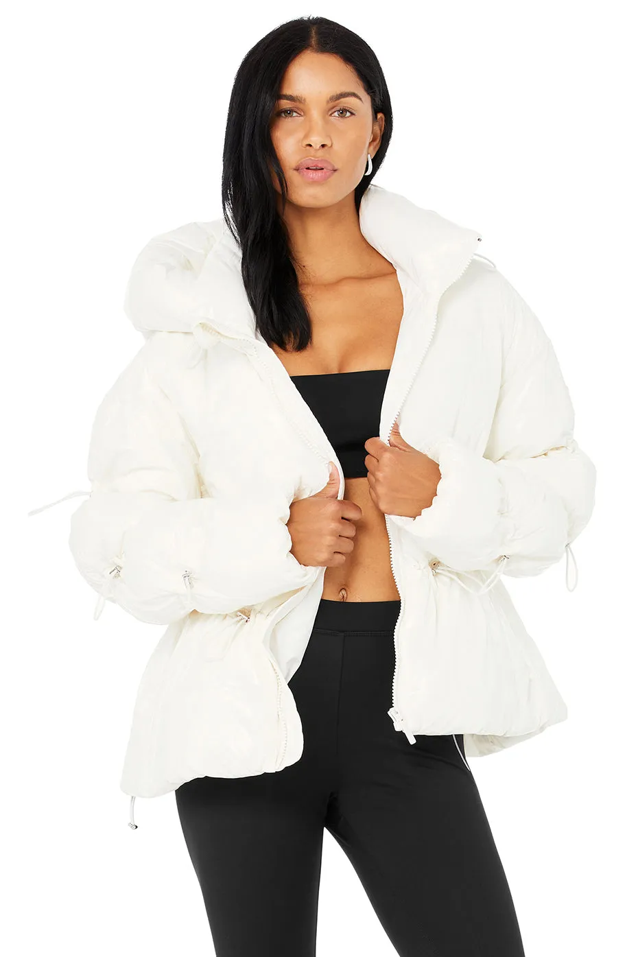 Stunner Puffer Jacket - Ivory