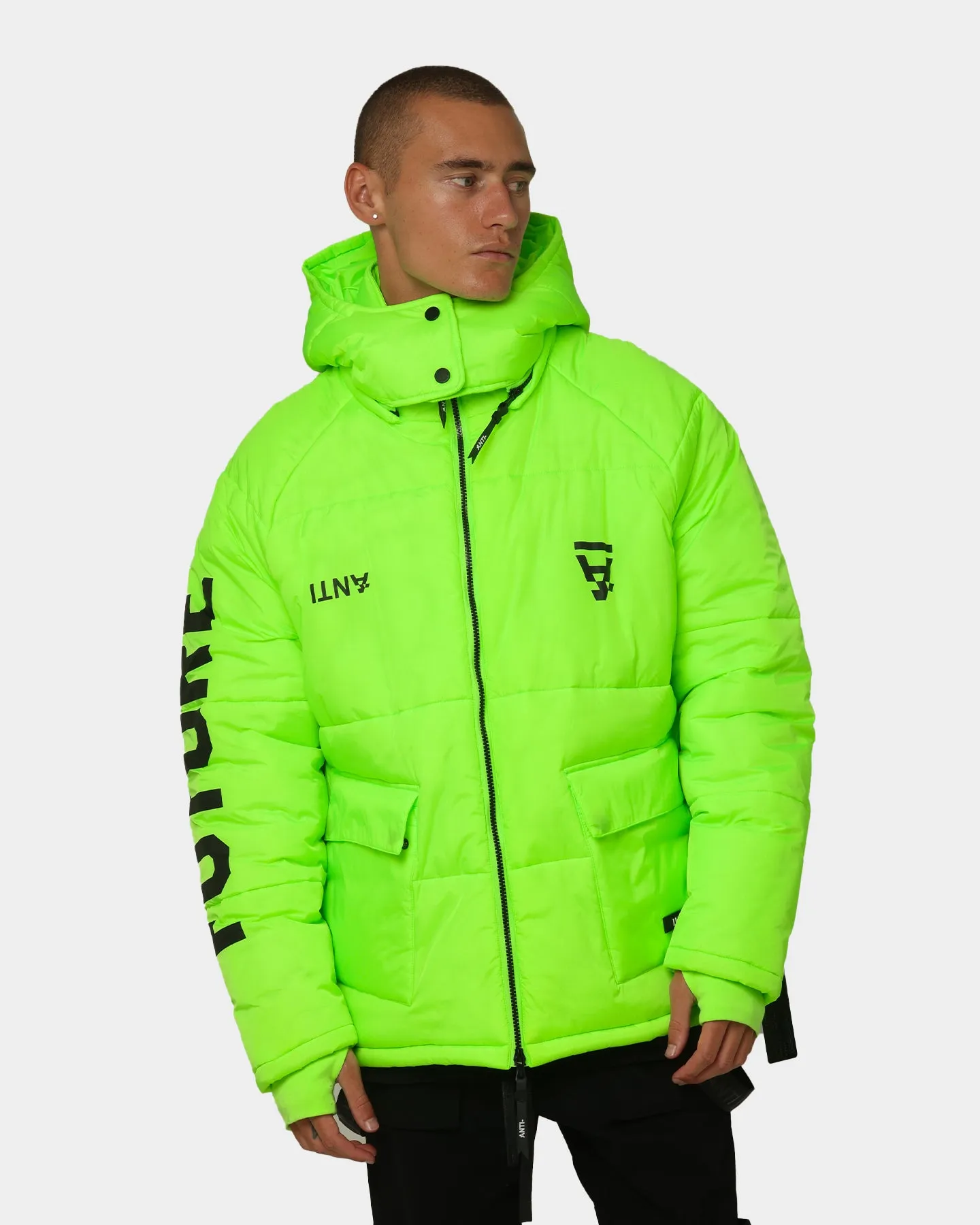 The Anti Order Hyphen ATD Puffer Jacket Atomic Green