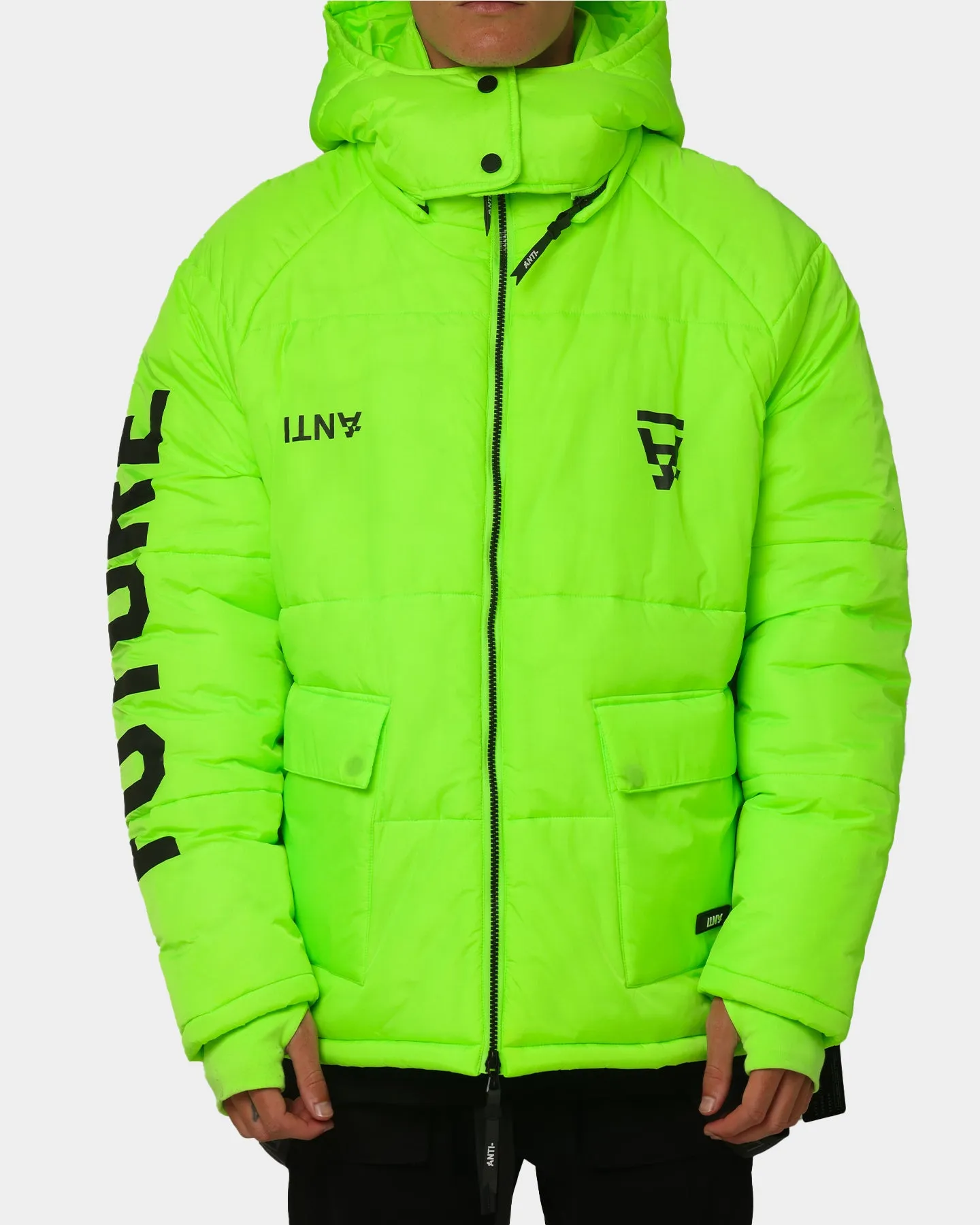 The Anti Order Hyphen ATD Puffer Jacket Atomic Green