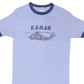 VINTAGE US NAVY KAMAN HELICOPTER TEE SHIRT 1980S SIZE MEDIUM MADE IN USA