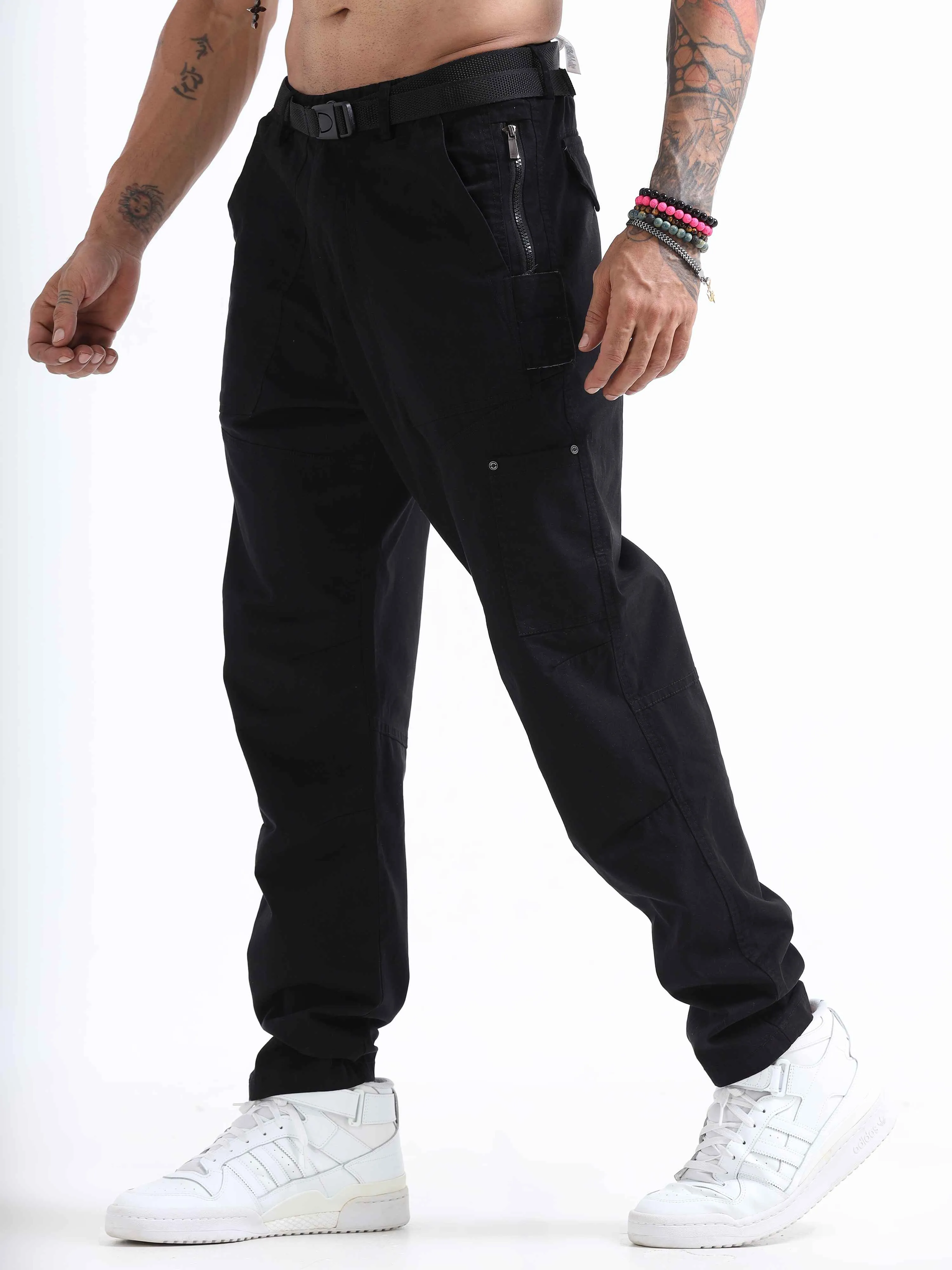 ZipCore Utility Pant In Black