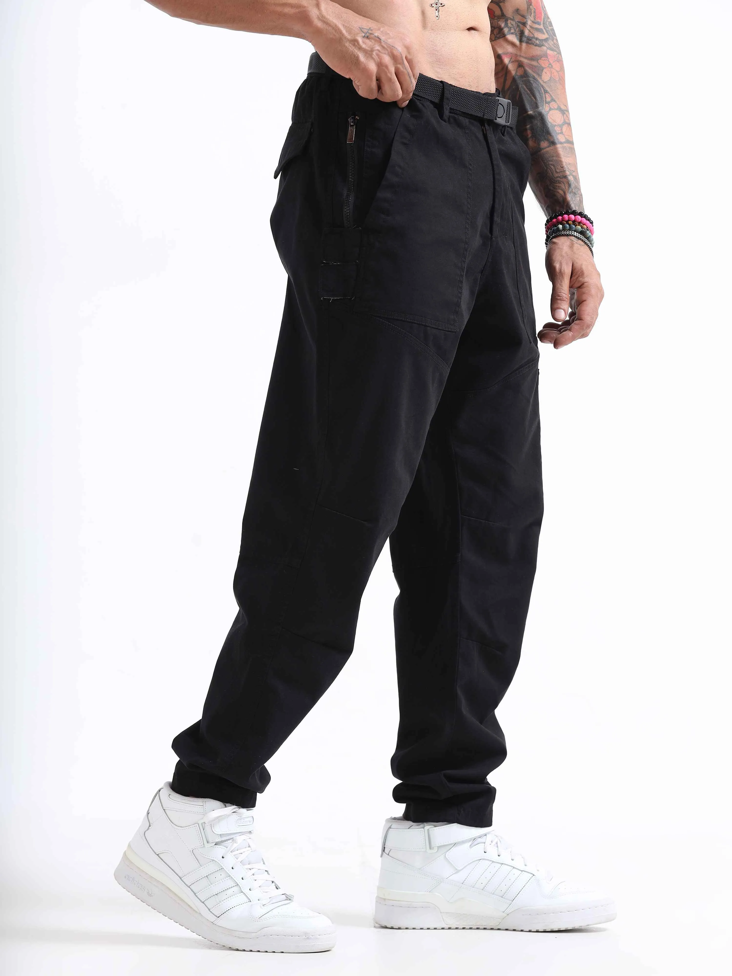 ZipCore Utility Pant In Black